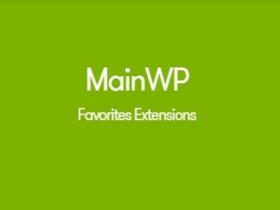 Plugin MainWP Favorites Extension Plugin Mainwp Favorites Extension