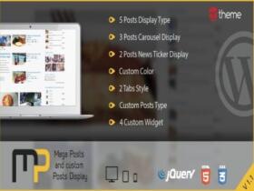 Plugin Mega Posts And Custom Posts Display WP Plugin Plugin Mega Posts And Custom Posts Display Wp Plugin