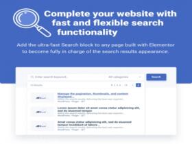 Plugin JetSearch For Elementor Plugin JetSearch For Elementor