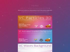 Plugin Visual Composer Canvas Backgrounds Bundle Plugin Visual Composer Canvas Backgrounds Bundle