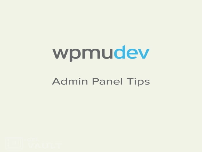 Plugin WPMU DEV Admin Panel Tips Plugin WPMU DEV Admin Panel Tips