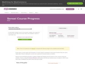 Plugin Sensei Course Progress Plugin Sensei Course Progress
