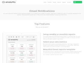 Plugin Analytify Pro Email Notifications Extension