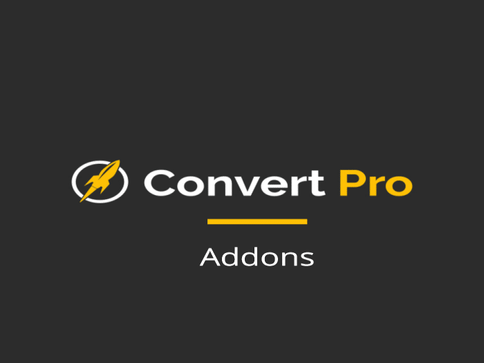 Plugin Convert Pro Add-Ons Plugin Convert Pro Add-Ons