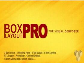 Plugin Pro Box Layout For Visual Composer