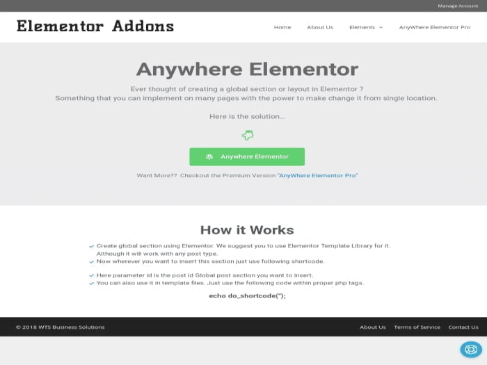 Plugin Anywhere Elementor Pro Plugin Anywhere Elementor Pro