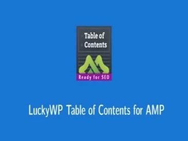Plugin LuckyWP Table Of Contents For Amp Plugin Luckywp Table Of Contents For Amp