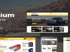Theme Chromium Auto Parts Shop WordPress WooCommerce Theme Theme Chromium Auto Parts Shop Wordpress WooCommerce Theme