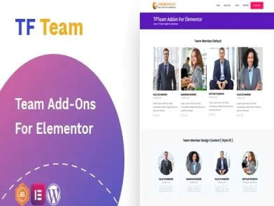 Plugin Tfteam – Team Member Widget For Elementor Plugin Tfteam – Team Member Widget For Elementor