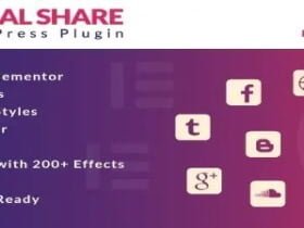 Plugin Social Share For Elementor WordPress Plugin Plugin Social Share For Elementor Wordpress Plugin