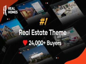 Theme Real Homes Estate Sale and Rental Wordpress Theme