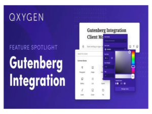 Plugin Oxygen Gutenberg Integration