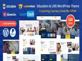 Theme Edubin Education WordPress Theme Theme Edubin Education Wordpress Theme