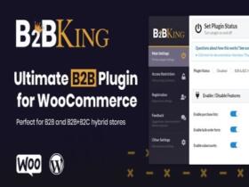 Plugin B2BKing Ultimate WooCommerce B2B Wholesale Plugin B2BKing Ultimate WooCommerce B2B Wholesale