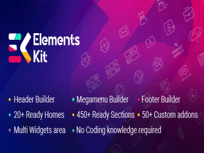 Plugin ElementsKit Ultimate Addons Pro for Elementor Plugin ElementsKit Ultimate Addons Pro for Elementor
