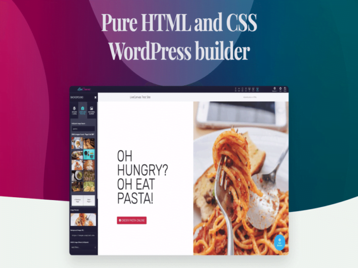 Plugin Live Canvas HTML & CSS WordPress Builder Plugin Live Canvas HTML & CSS WordPress Builder