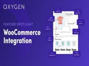Plugin Oxygen Elements for WooCommerce