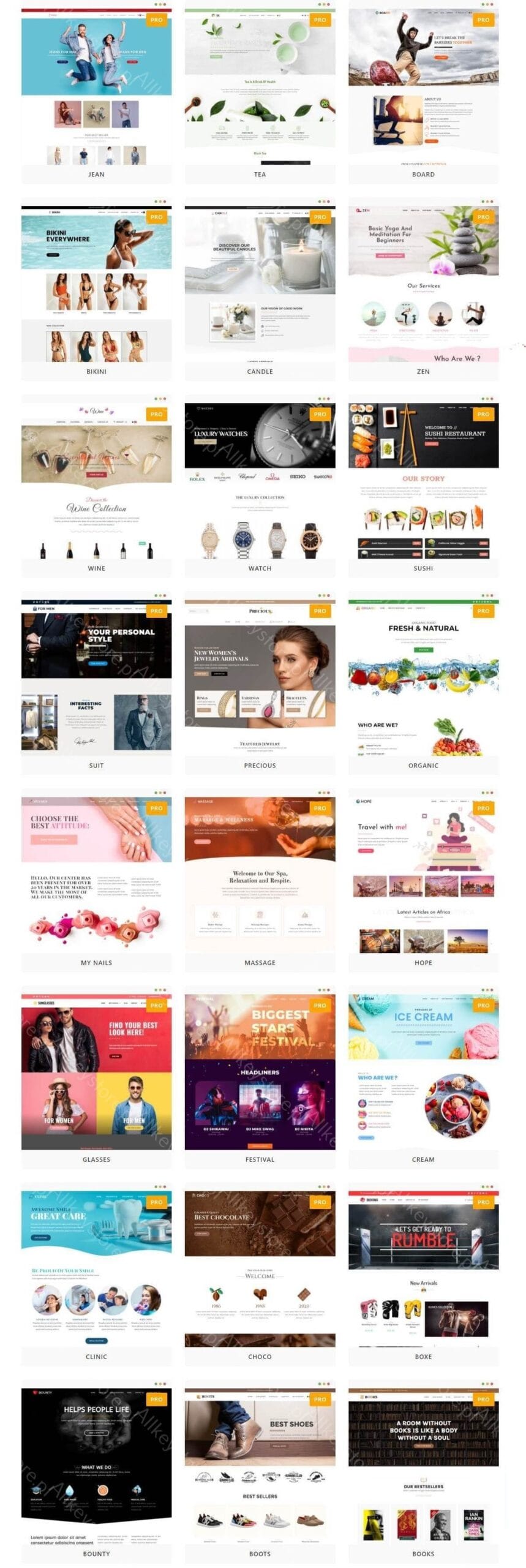 Theme OceanWP Pro Demos Theme OceanWP Pro Demos – Abbildung 2