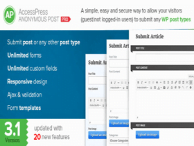 Plugin AccessPress Anonymous Post Pro Plugin Accesspress Anonymous Post Pro