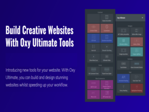 Plugin Oxy Ultimate Pack for Oxygen Builder