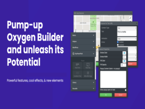 Plugin Oxy Power Pack for Oxygen Builder