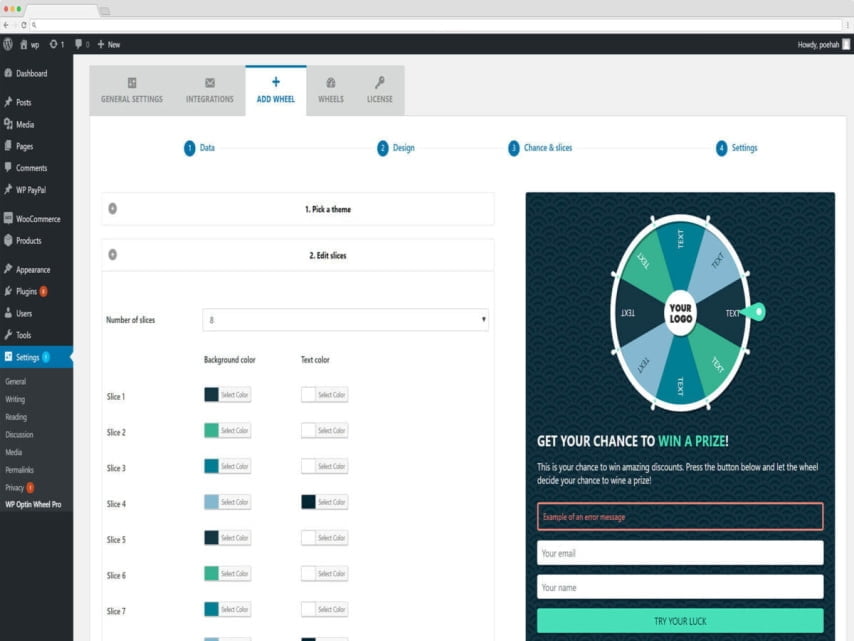 Plugin WP Optin Wheel Pro Email Subscription Game Plugin Plugin WP Optin Wheel Pro Email Subscription Game Plugin