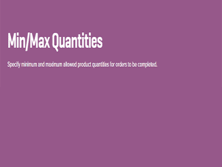 Plugin WooCommerce Min Max Quantities Plugin WooCommerce Min Max Quantities