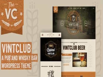 Theme VintClub - A Pub & Whisky Bar WordPress Theme Theme VintClub - A Pub & Whisky Bar WordPress Theme