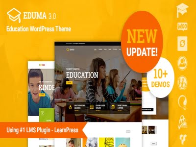 Theme Eduma - Education WordPress Theme with LearnPress Theme Eduma - Education WordPress Theme with LearnPress