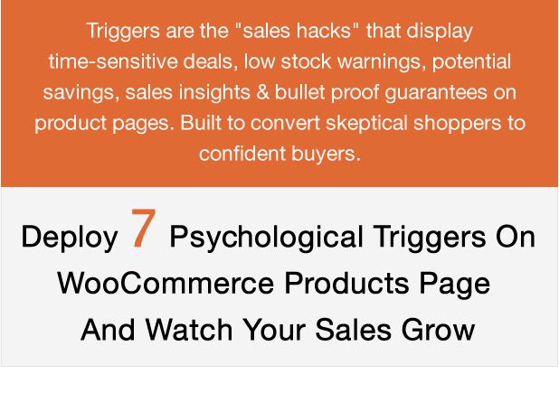 Plugin XL WooCommerce Sales Triggers Plugin XL WooCommerce Sales Triggers – Abbildung 8