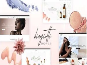 Theme Biagiotti - Beauty and Cosmetics Shop WordPress Theme