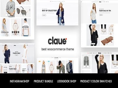 Theme Claue - Clean Minimal WooCommerce WordPress Theme