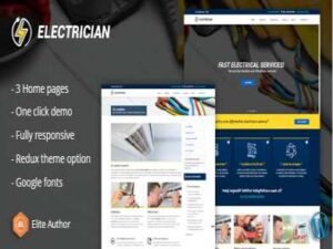 Theme Electrician – Electrical And Repair Service WordPress Theme