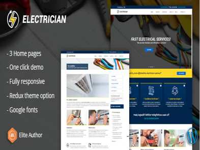 Theme Electrician – Electrical And Repair Service WordPress Theme Theme Electrician – Electrical And Repair Service WordPress Theme