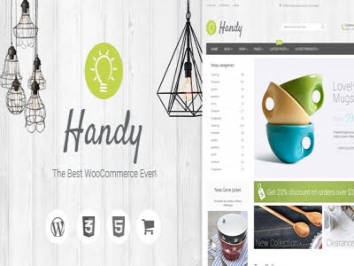 Theme Handy – Handmade Shop WordPress WooCommerce Theme Theme Handy – Handmade Shop WordPress WooCommerce Theme