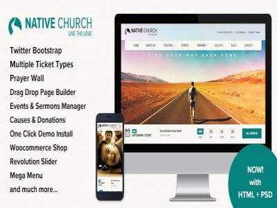 Theme Native Church - Multi Purpose WordPress Theme Theme Native Church - Multi Purpose WordPress Theme