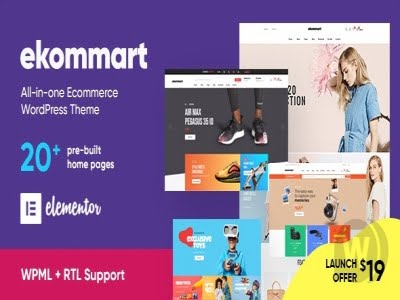 Theme eKommart – WordPress Theme for E-Commerce