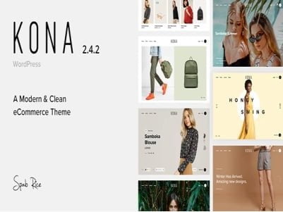 Theme Kona – Modern Clean eCommerce WordPress Theme Theme Kona – Modern Clean eCommerce WordPress Theme