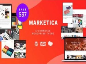 Theme Marketica – eCommerce and Marketplace Woo WordPress Theme