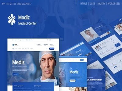 Theme Mediz - Medical WordPress Theme