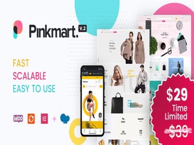 Theme Pinkmart – AJAX theme for WooCommerce Theme Pinkmart – AJAX theme for WooCommerce