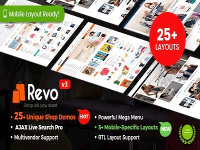 Theme Revo – Multipurpose Woo WP Theme Theme Revo – Multipurpose Woo WP Theme