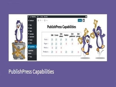 Plugin PublishPress Capabilities Pro Plugin PublishPress Capabilities Pro