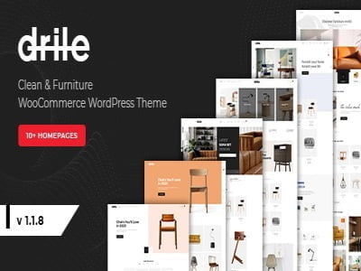 Theme Drile – Furniture WooCommerce WordPress Theme Theme Drile – Furniture WooCommerce WordPress Theme