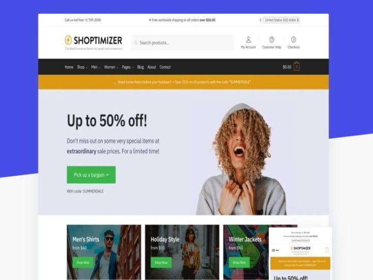 Theme Shoptimizer Optimize Your WooCommerce Store Theme Shoptimizer Optimize Your WooCommerce Store