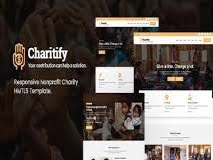Theme Charitify - NGO Charity Fundraising HTML Template Theme Charitify - NGO Charity Fundraising HTML Template