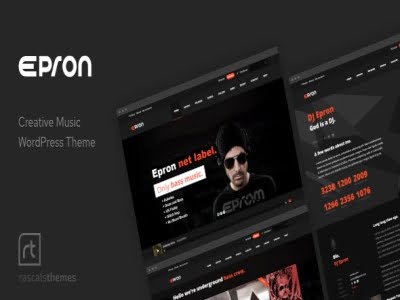 Theme Epron - Music Theme for WordPress Theme Epron - Music Theme for WordPress
