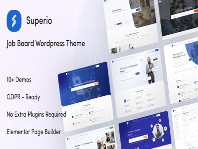 Theme Superio Job Search WordPress Theme