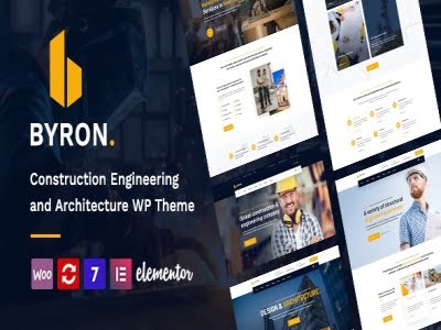 Theme Byron Construction and Engineering WordPress Theme Theme Byron Construction and Engineering WordPress Theme