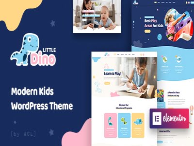Theme Littledino Modern Kids WordPress Theme Theme Littledino Modern Kids WordPress Theme